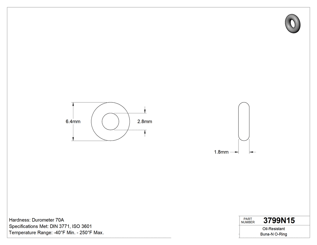 Technical drawing - 3799N15